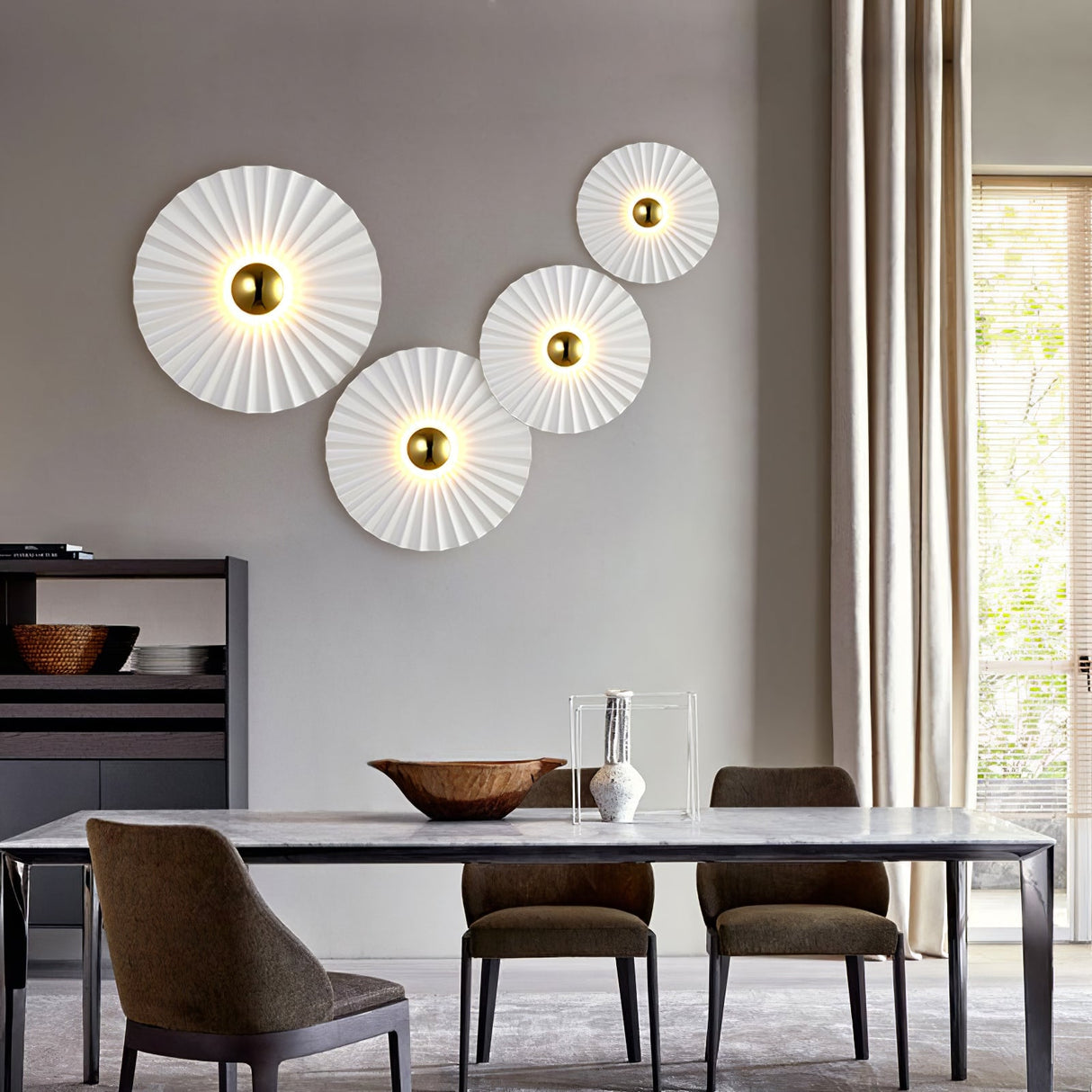 Tinsley Flush Wall Lamp