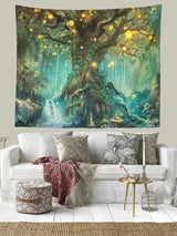Tree Print Tapestry