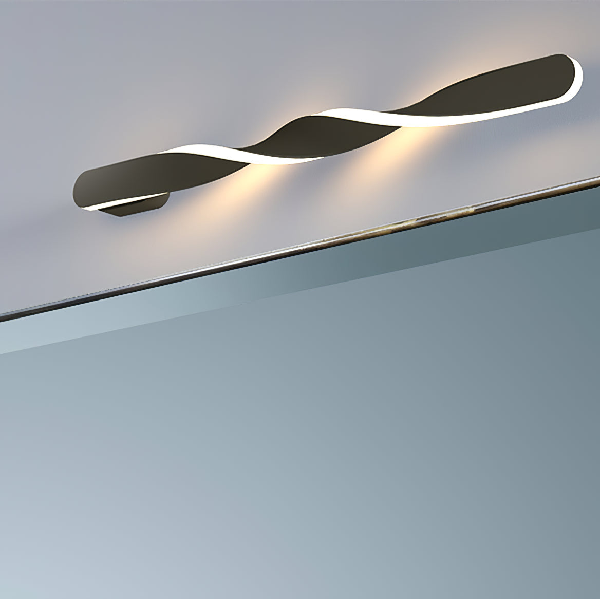 Twisted LED Wall Light