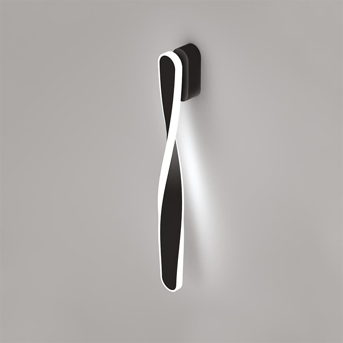 Twisted LED Wall Light