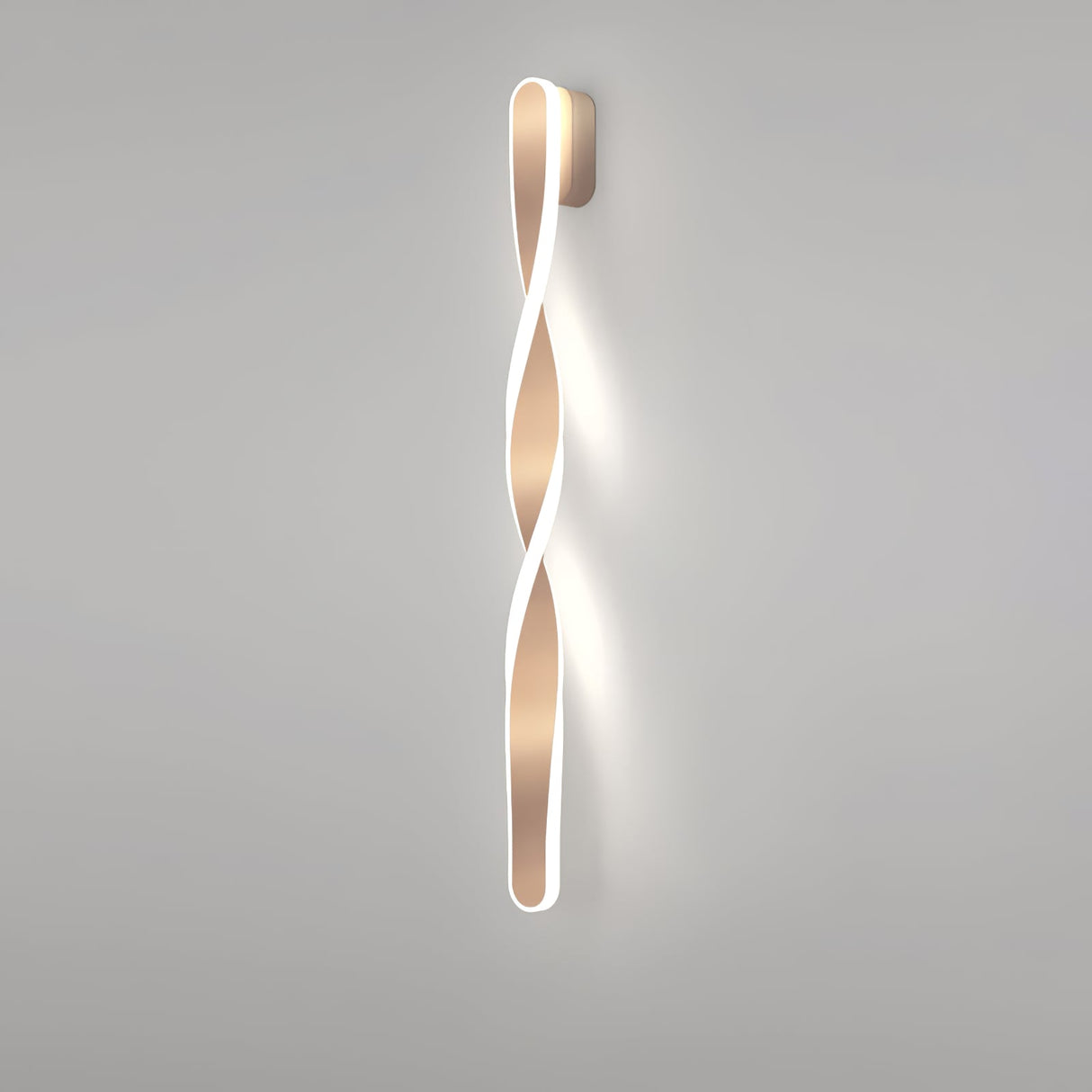 Twisted LED Wall Light