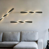 Twisted LED Wall Light