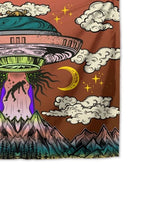 UFO Print Tapestry