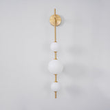 Vertical Globe Wall Lamp