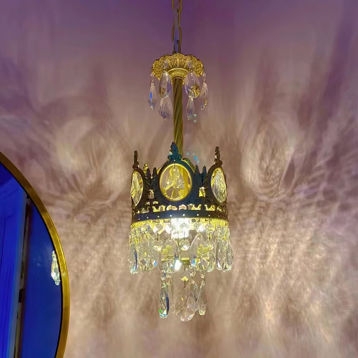 Vintage Crystal Chandelier