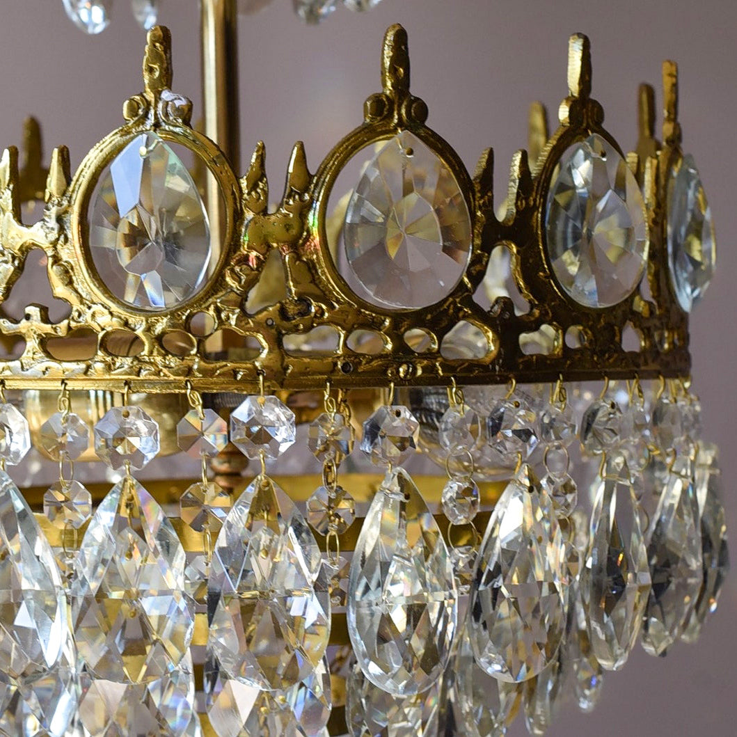 Vintage Crystal Table light