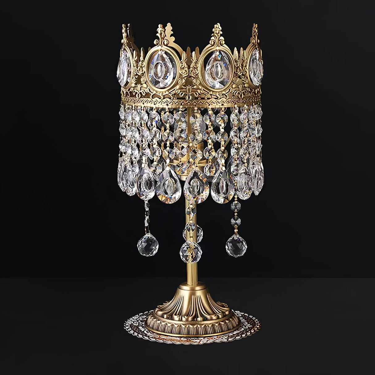 Vintage Crystal Table light