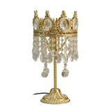 Vintage Crystal Table light