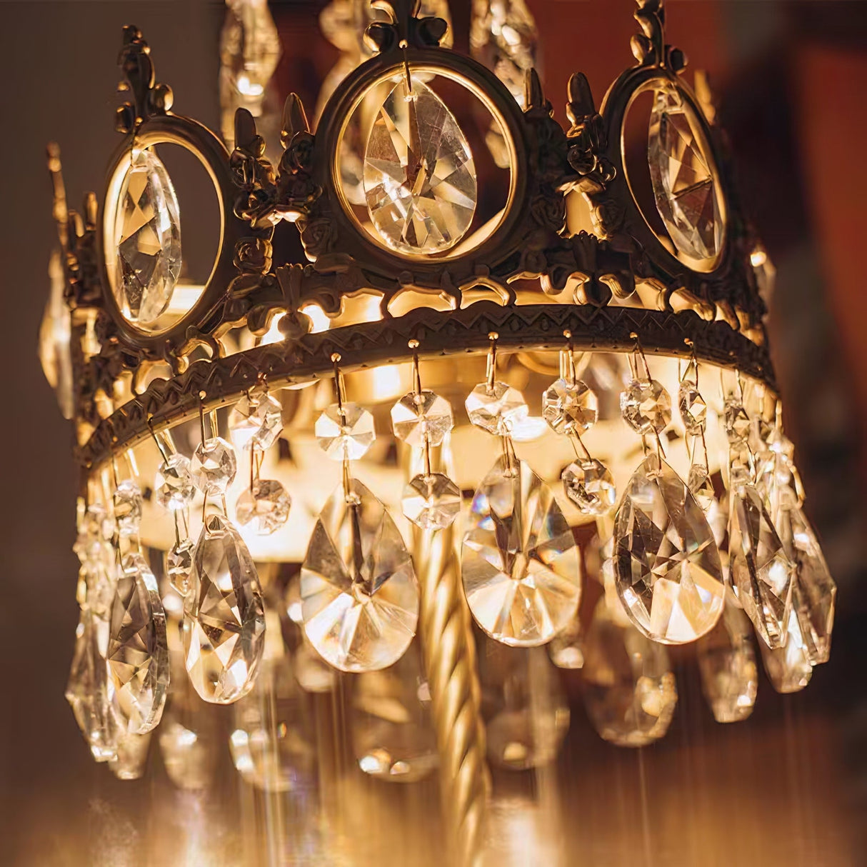 Vintage Crystal Table light