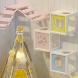 Miniature DIY Doll House, Cat House