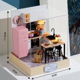 Miniature DIY Doll House, Kitchen