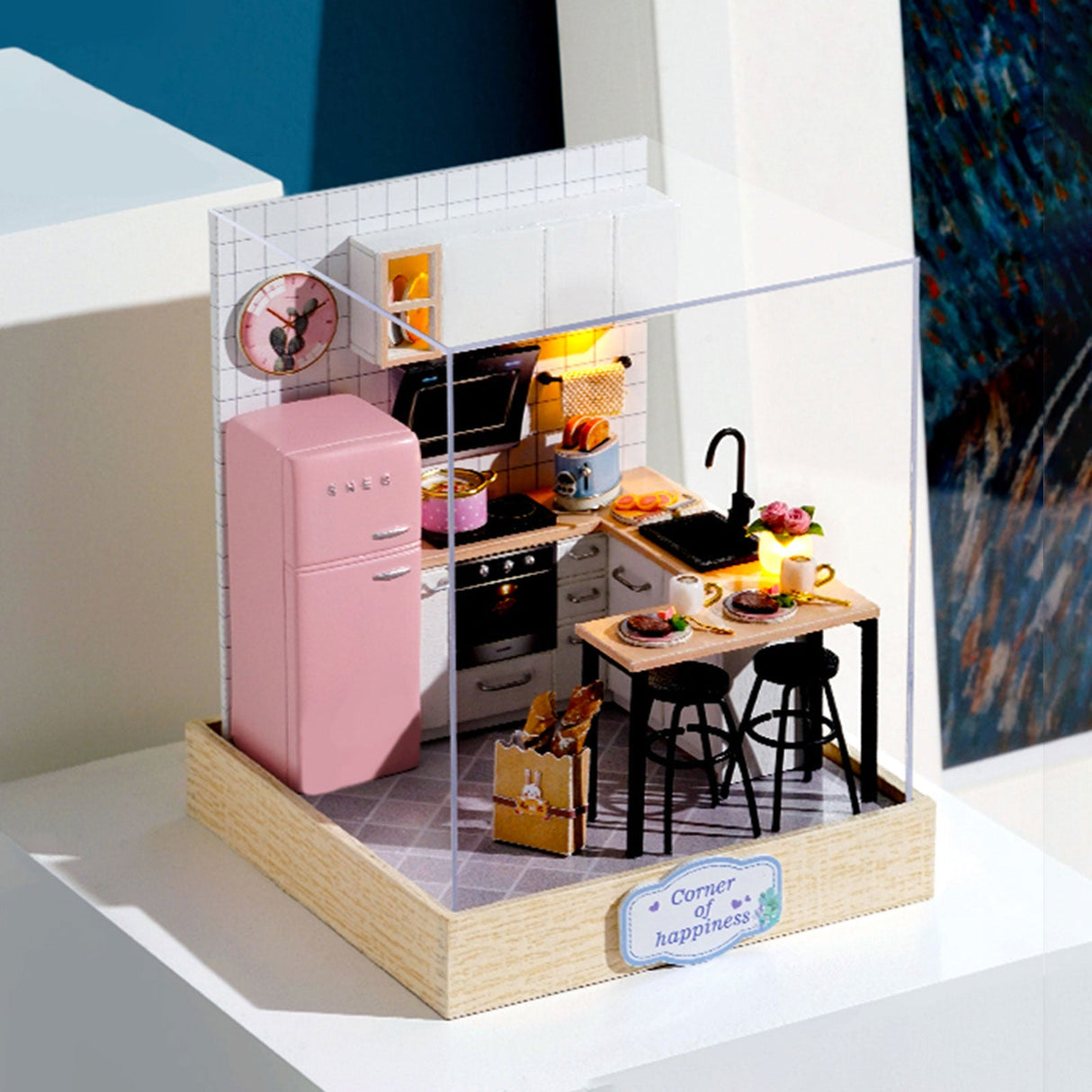 Miniature DIY Doll House, Kitchen