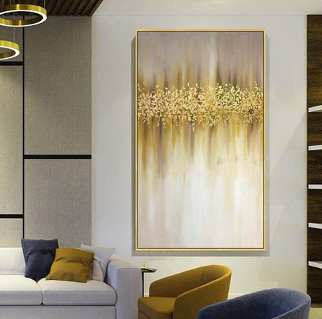 Waterfalls on the Horizon Hand Painted Canvas