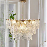 Wave Glass Chandelier