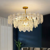 Wave Glass Chandelier