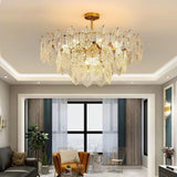 Wave Glass Chandelier