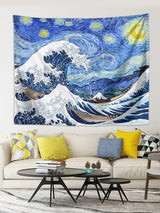 Waves Pattern Tapestry