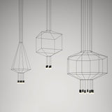Geometric Lines Pendant Lamp