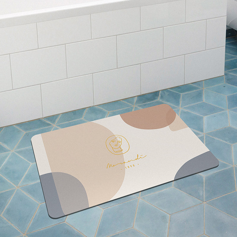 Woman Face Bath Mat