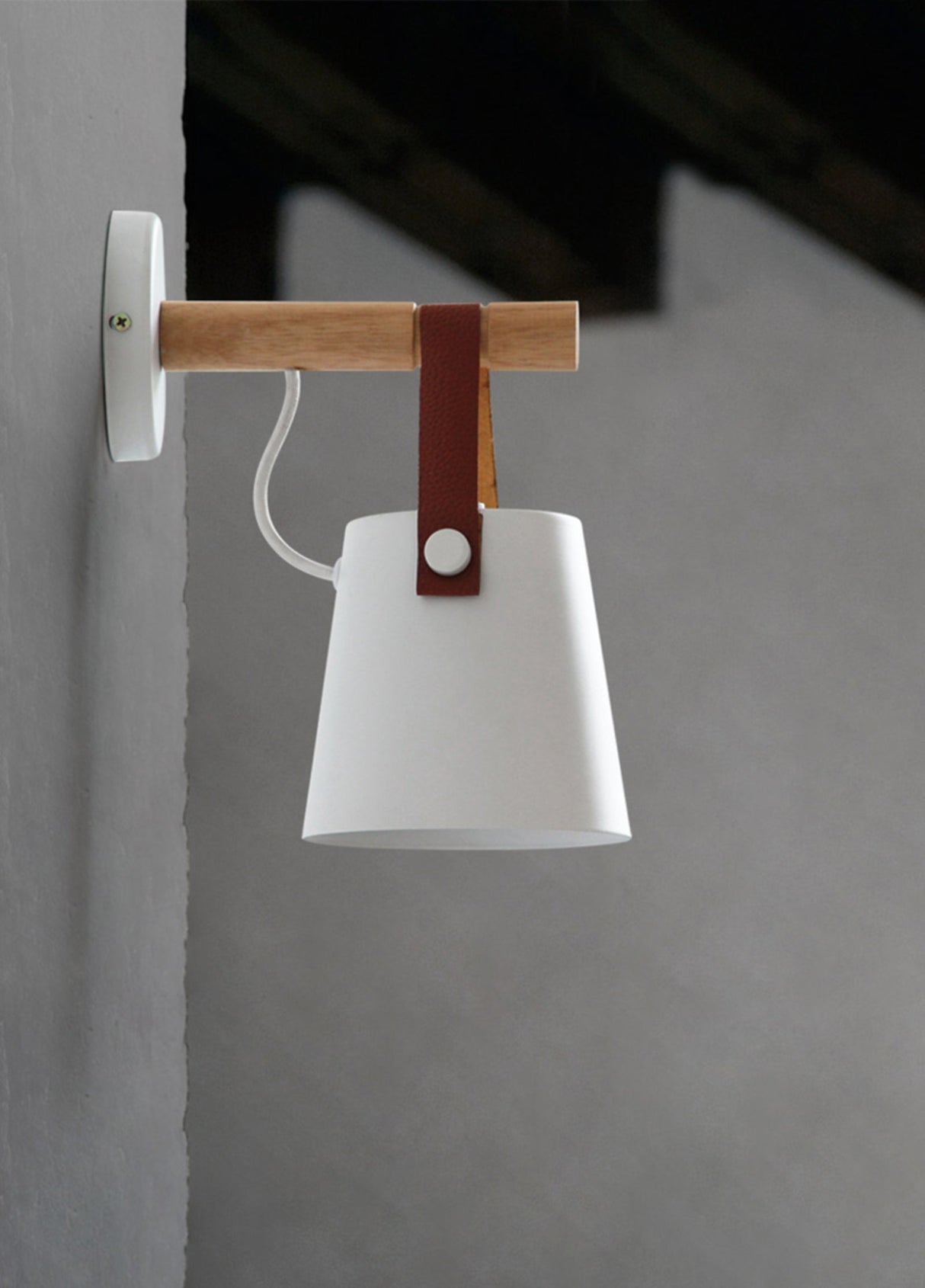 Wooden LED  Wall Light