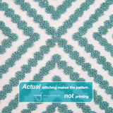 Embroidered Home Decorative Pillow Cover 45X45cm White Gray Pink Canvas Cotton Cushion Cover For Sofa Square Pillow Case