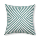 Embroidered Home Decorative Pillow Cover 45X45cm White Gray Pink Canvas Cotton Cushion Cover For Sofa Square Pillow Case