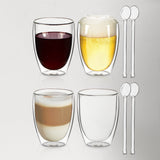 Double Walled Glasses Cups Set