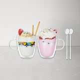 Double Walled Glasses Mugs Set