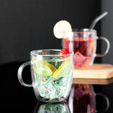 Double Walled Glasses Mugs Set