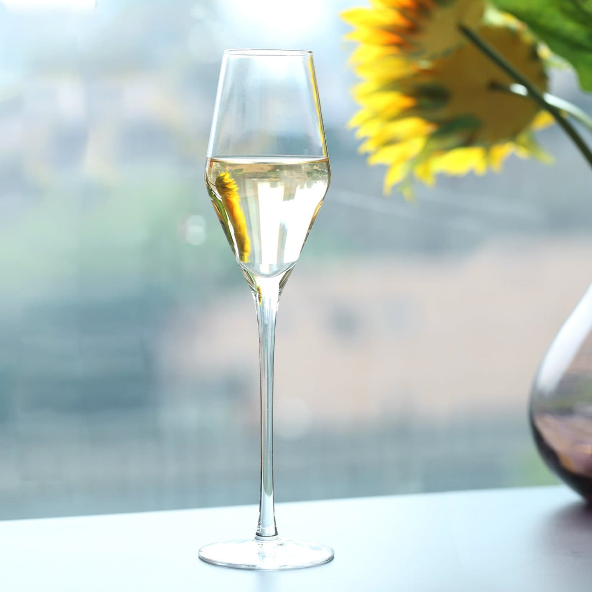 Long Stem Champagne Glasses