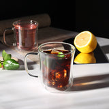 Double Walled Glasses Mugs Set