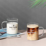 Clear Glass Coffee Mugs with Handle