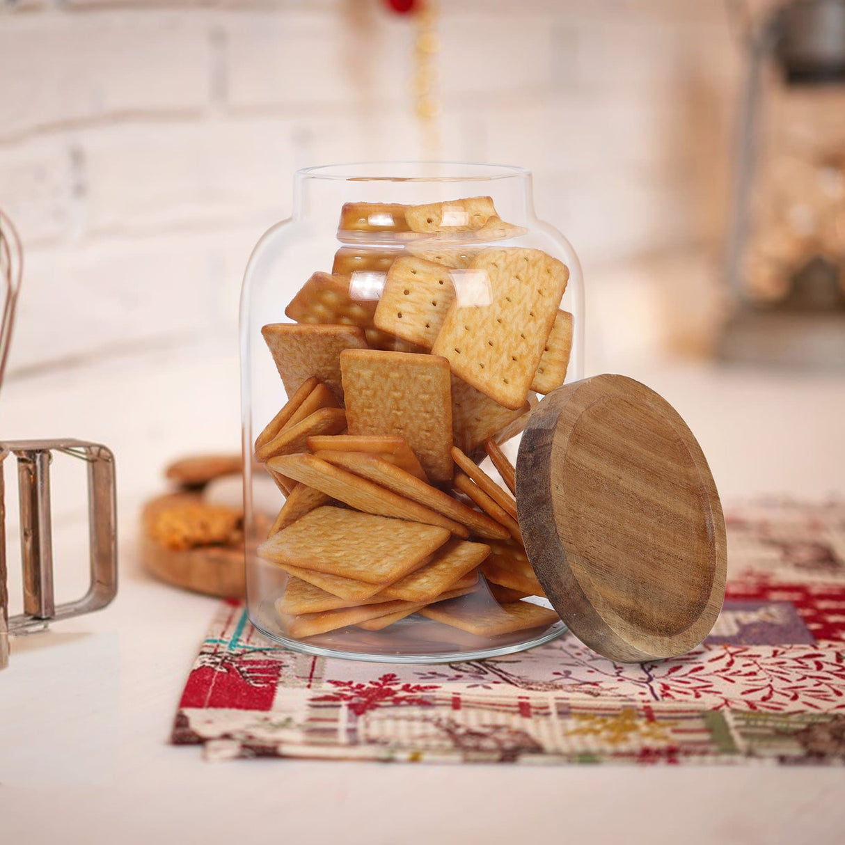 Kitchen Cereal Glass Storage Jars