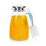 Glass Pitcher with Scale Line