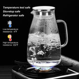 Glass Pitcher with Scale Line