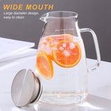 Glass Pitcher with Scale Line