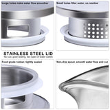 Cylindrical Heat Resistant Glass Pitcher