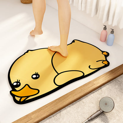 Yellow Duck Bath Mat