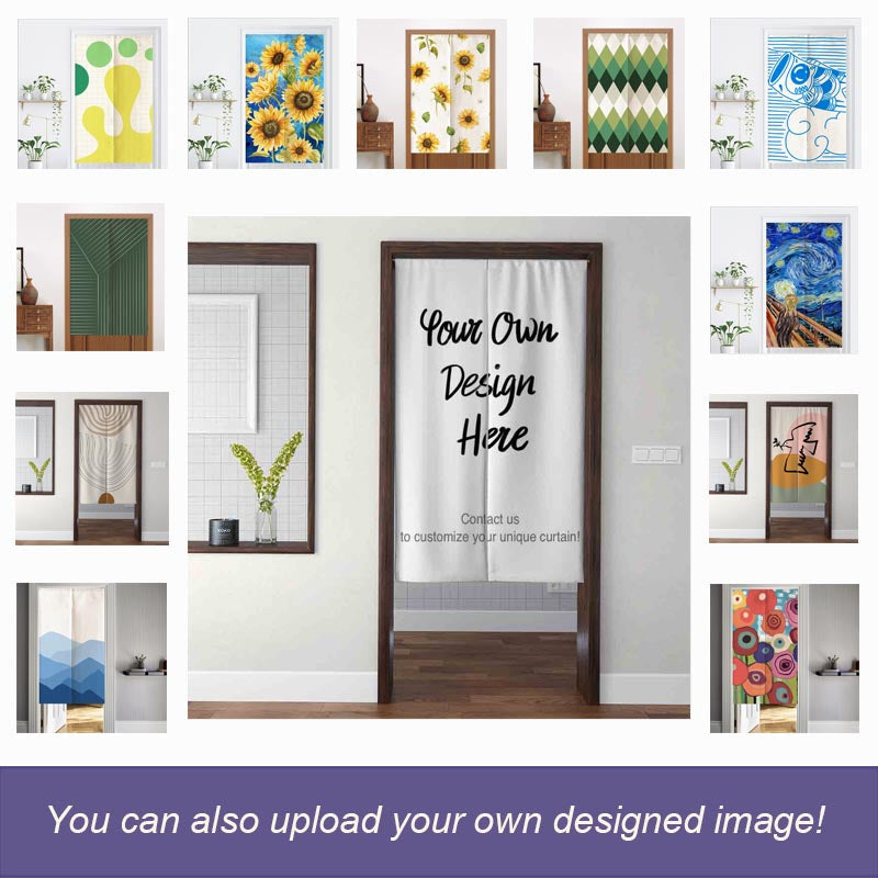 Customized Your Own Designed Door Curtain