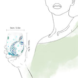 Mermaid Stemless Wine Glasses Set