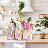 Pink Gragonfly Grocery Bags