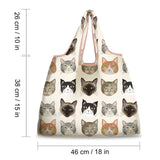 Cute Cat Grocery Bags