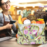 Peony Bird Grocery Bags