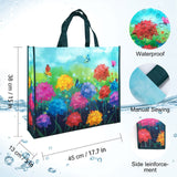 Colorful Flowers Grocery Bags