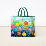 Colorful Flowers Grocery Bags