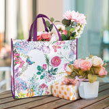 Sketch Flower Grocery Bags