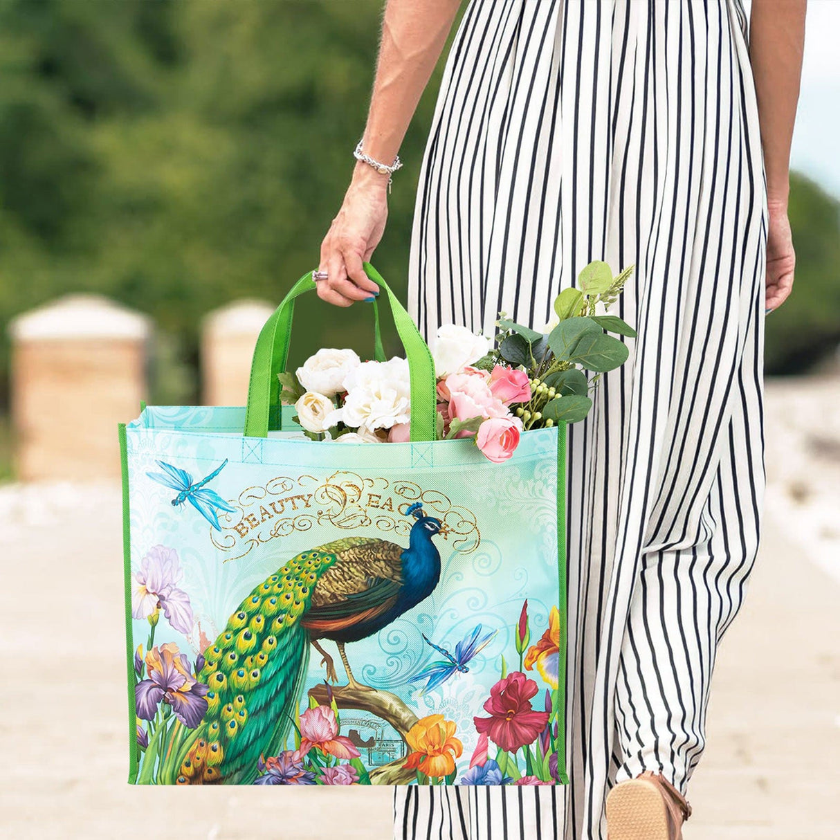 Peacork Grocery Bags