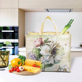 Retro Flower Tote Bag