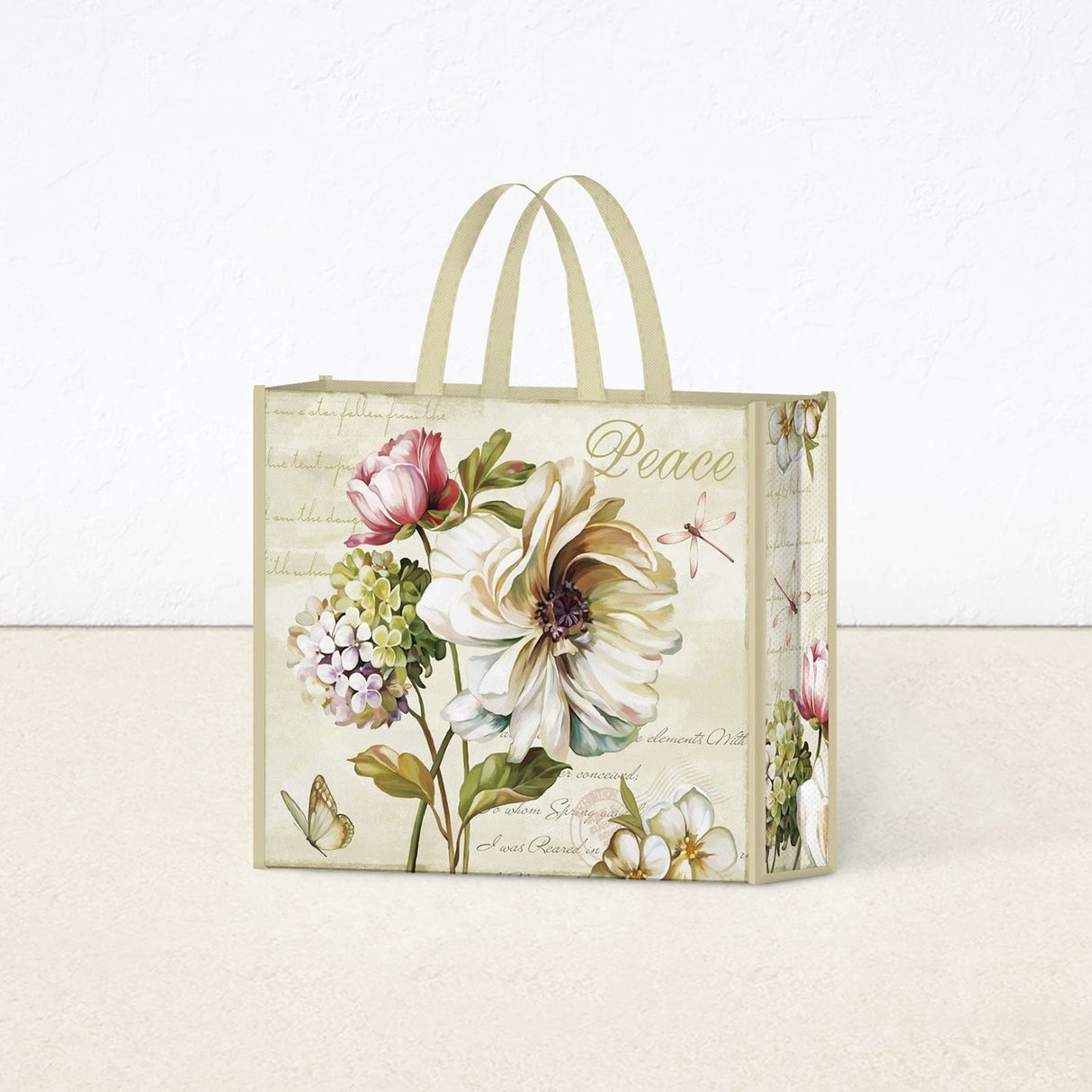 Retro Flower Tote Bag