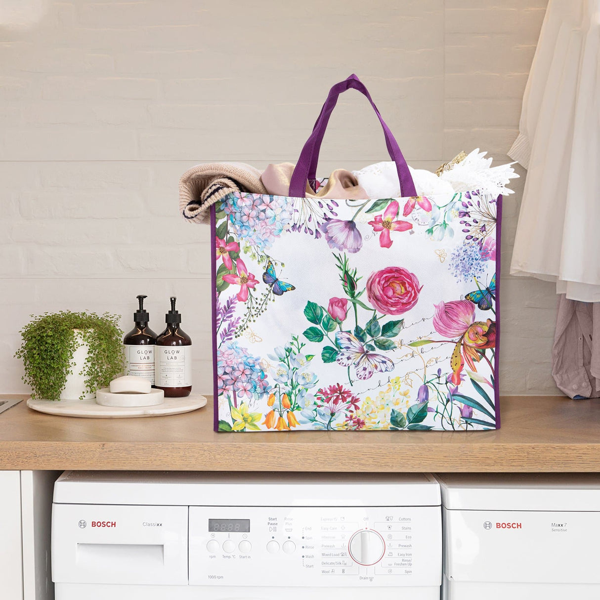 Sketch Flower Tote Bag